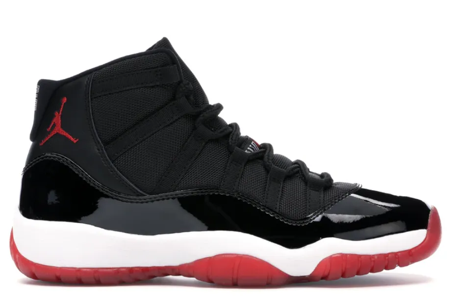 Lace Up Jordan 11 Retro Playoffs Bred 2019 (GS)