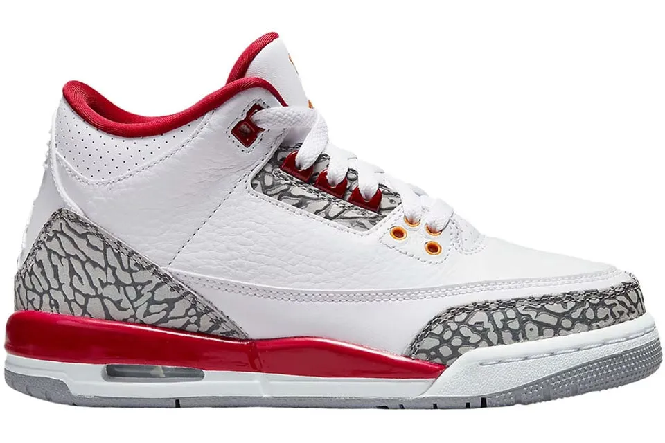 Jordan 3 Retro Cardinal (GS) Storm Guard