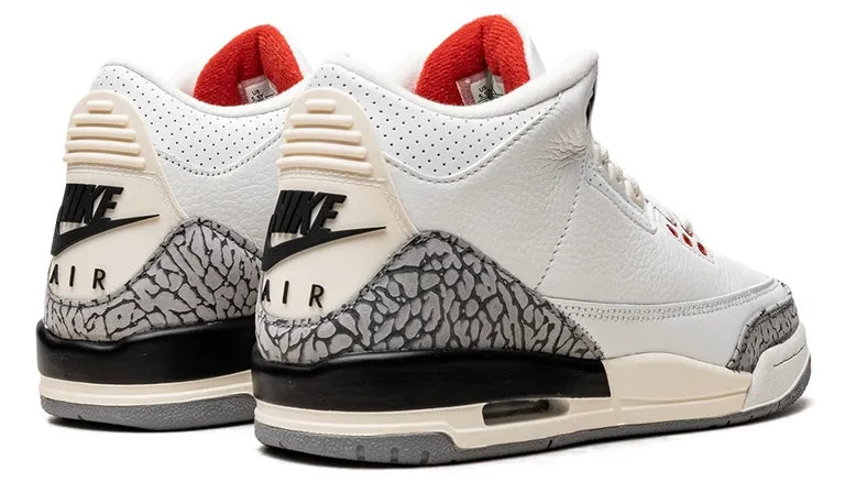 Jordan 3 Retro White Cement Reimagined (GS) Soft Move Strong Grip