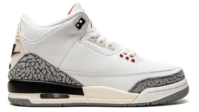 Flexible Design forest walk Jordan 3 Retro White Cement Reimagined (GS)