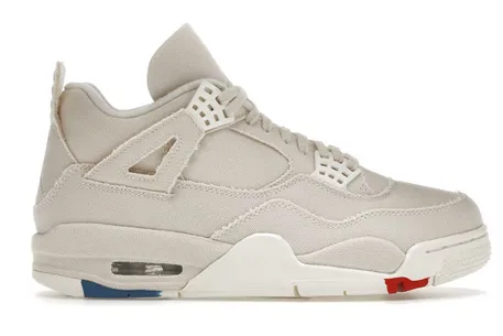 Eco Friendly Minimalist Fans Color Play Jordan 4 Retro Blank Canvas (W)