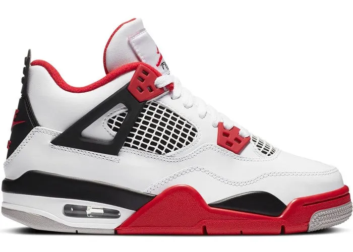 Jordan 4 Retro Fire Red 2020 (GS) Soft Interior