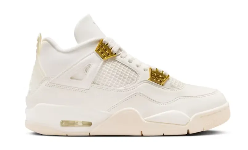 Jordan 4 Retro Metallic Gold Wind Block
