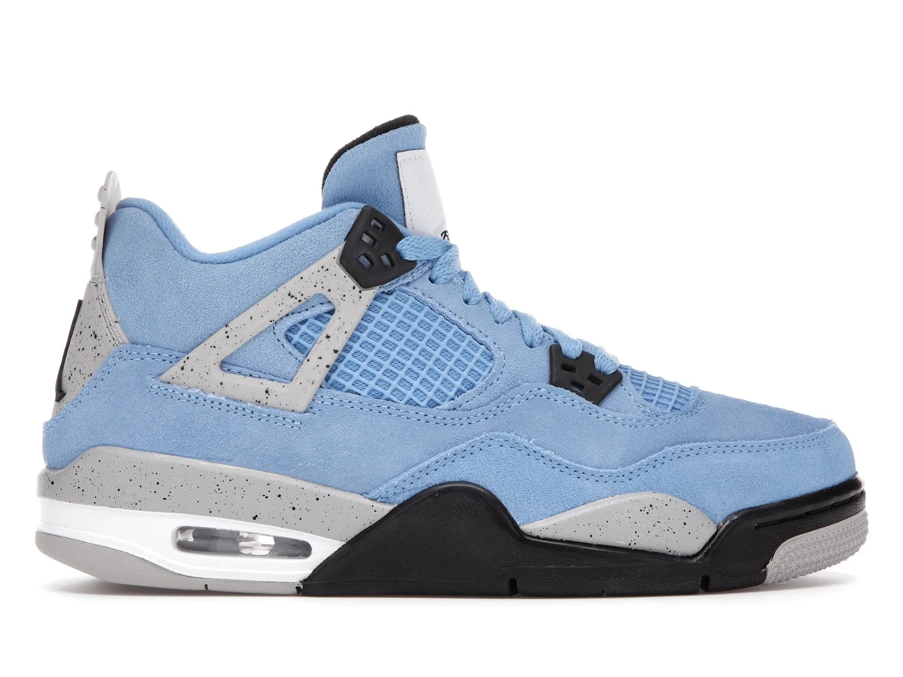 Breathable mesh Jordan 4 Retro University Blue (GS)