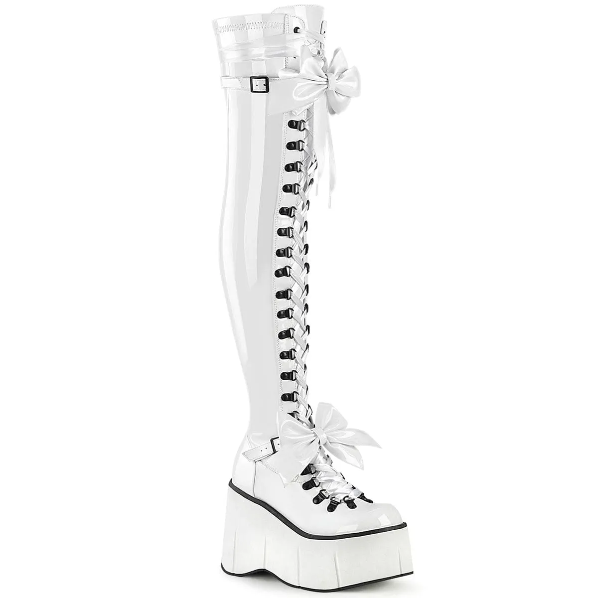 Street Glow Craftsmanship KERA-303 White Stretch Patent