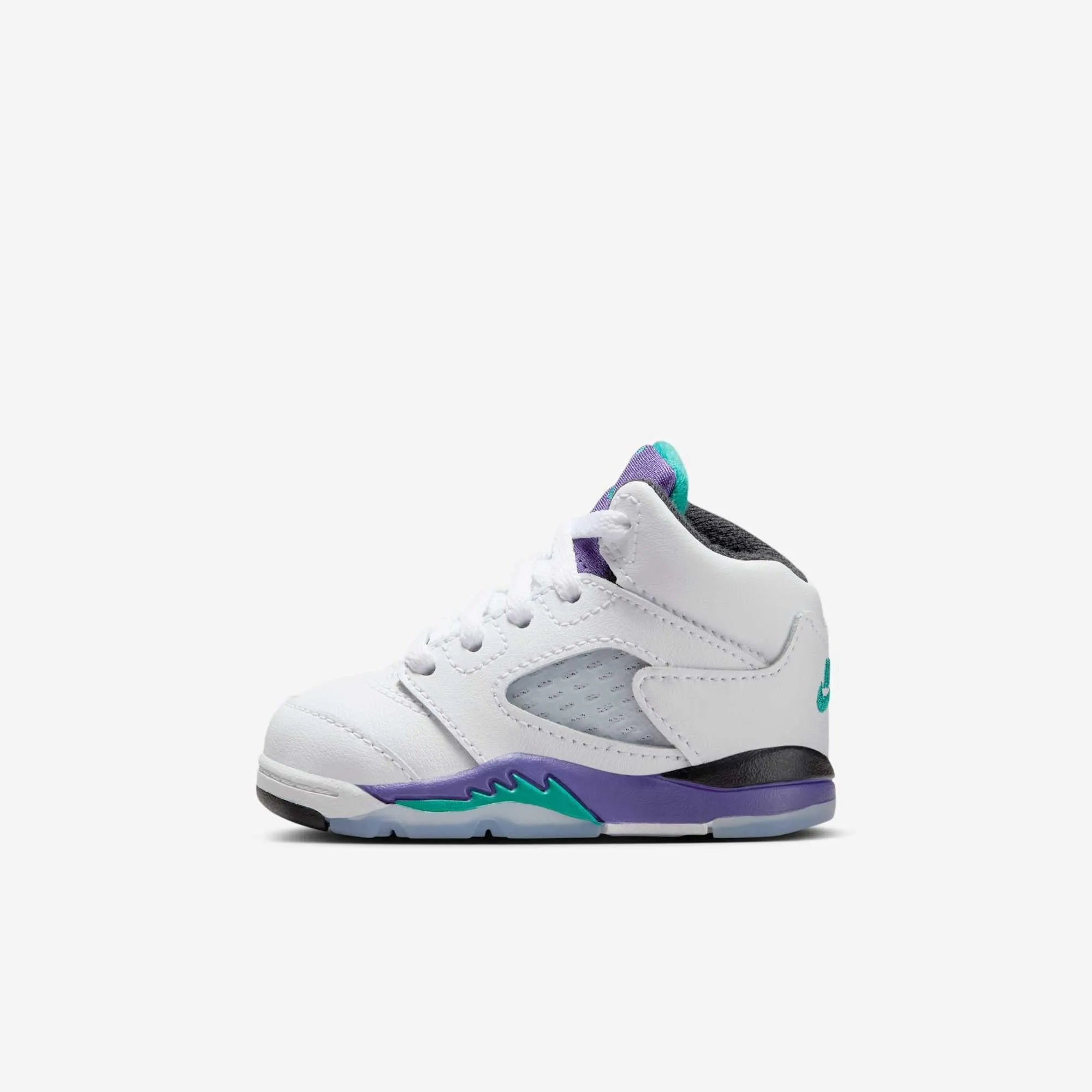 (TD) Air Jordan 5 Retro 'Grape' (2025) HQ7981-100 Stretchable Openings Side Grip