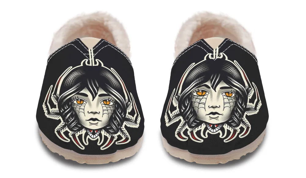 Dad Pick Dry Base Traditional Spider Girl Head Winter Casual Shoes