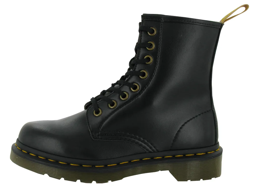 Supportive Shock Absorbing Cold Weather Commuter Vegan 1460 Boot in Black from Dr. Martens