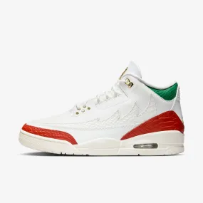 Hyperelastic Foam Friction reduction *PRE-ORDER* (Men's) Air Jordan 3 Retro 'Mexico El Vuelo / Que Fuerza - Mas Vale Mana' (2025) IO1752-100