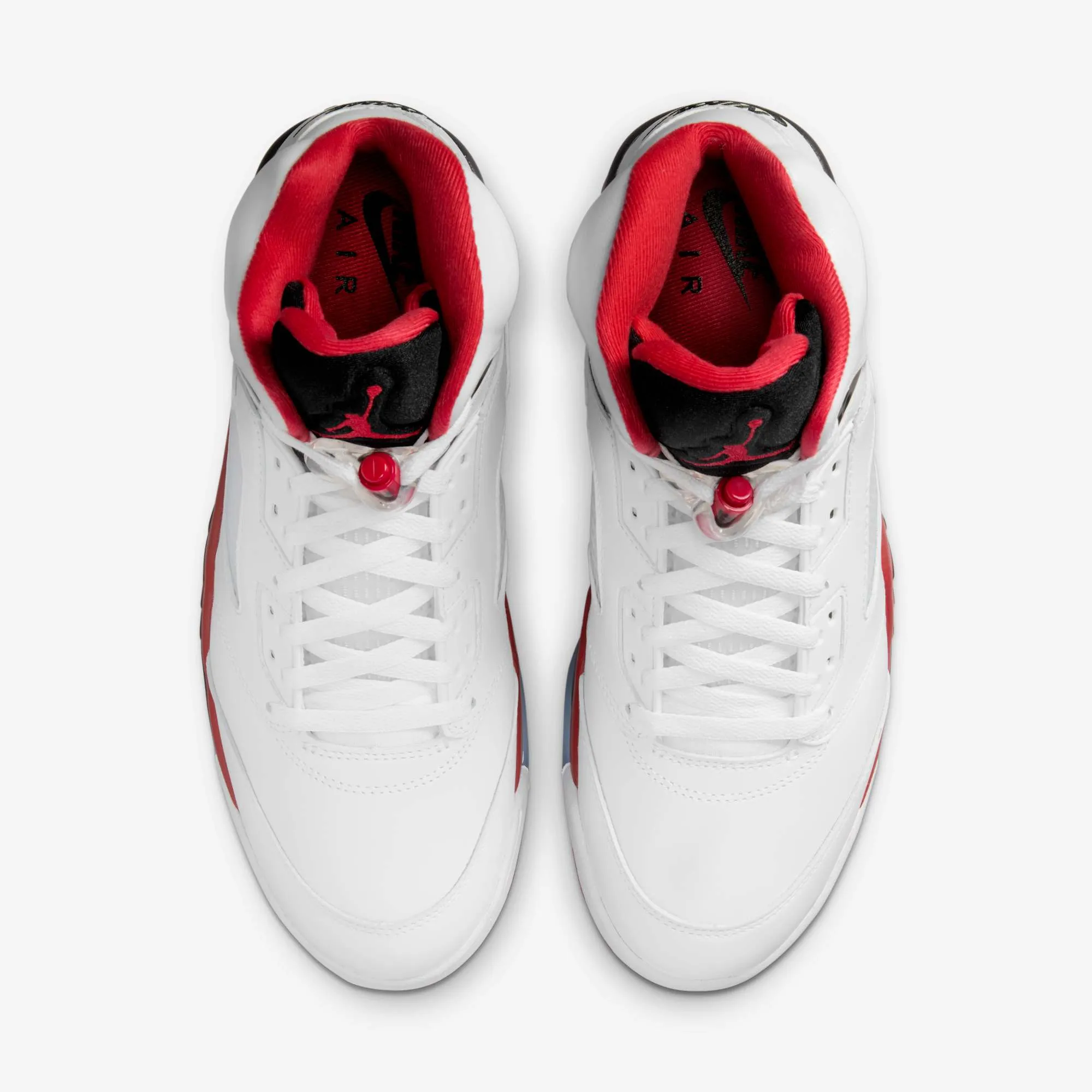 *PRE-ORDER* (Men's) Air Jordan 5 Retro OG 'Fire Red / Black Tongue' (2025) HQ7978-101 Stay Light Toe Protection