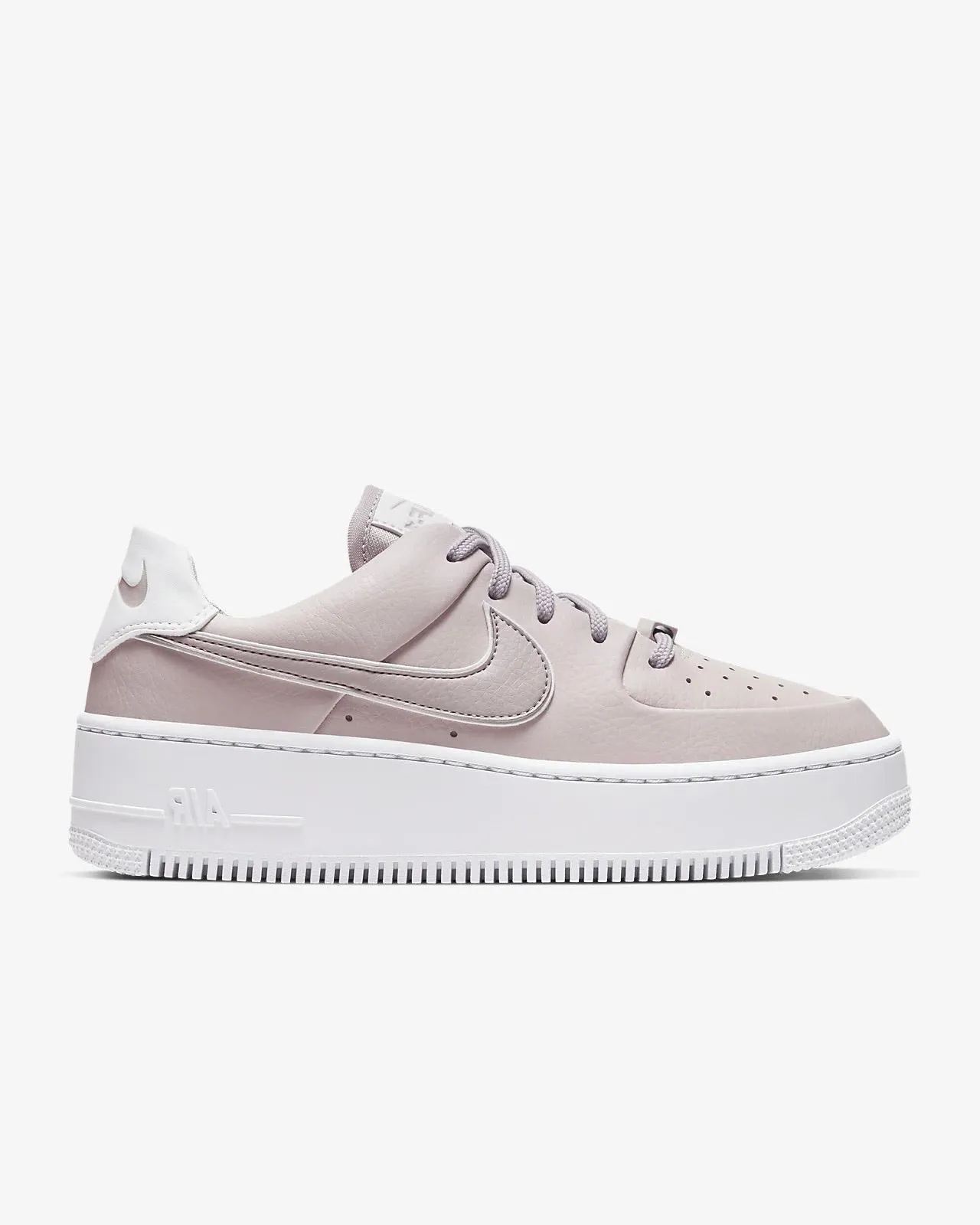 Nike Air Force 1 Sage Low Platinum Violet (WOMEN'S) Earth Tone Ergonomic Design