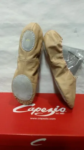 Weekend Casual Lissette -- Women's Leather Split Sole Ballet -- Pink