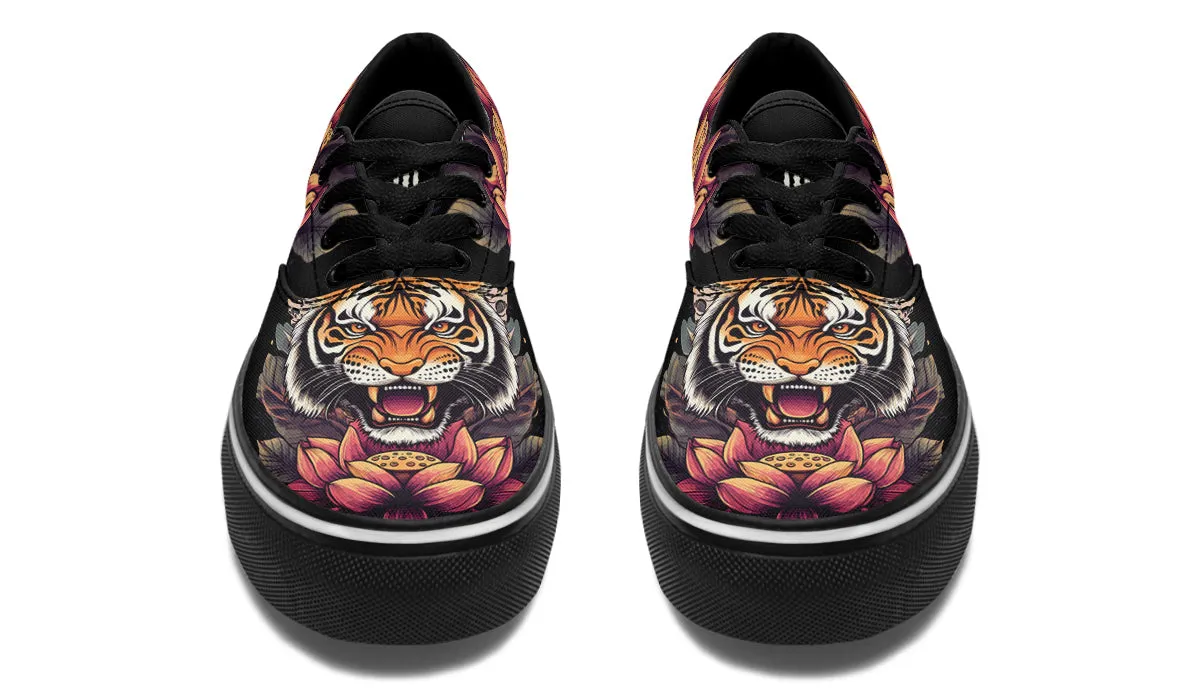 Lotus Tiger Classic Shoes Polish Look Low Arch