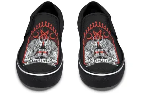 Cheers The Devil Slip On Shoes Runway Glow