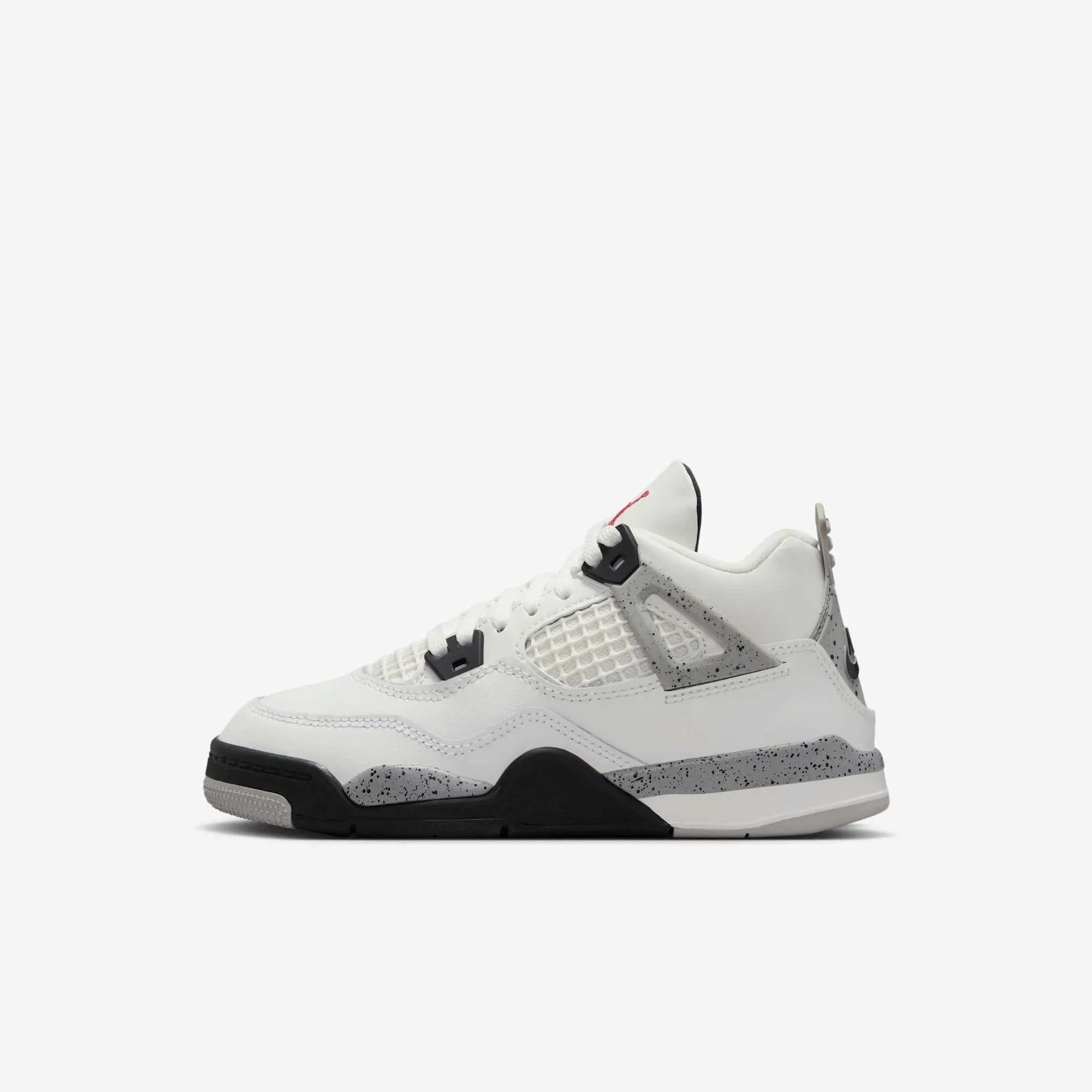 (PS) Air Jordan 4 Retro 'Reimagined White Cement' (2025) IB4388-100 Midfoot Lock System Wear Light