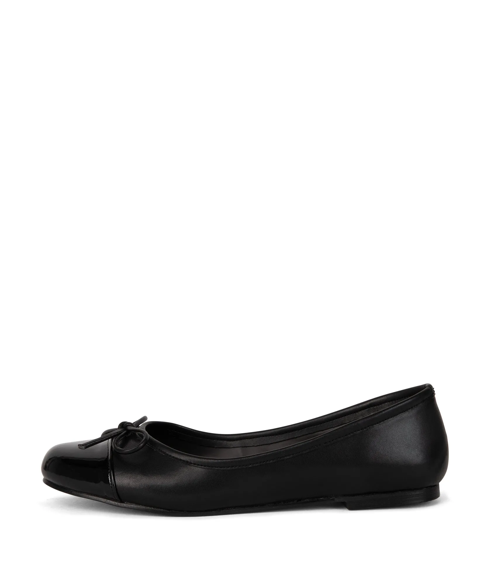 Stretchable Seamless Comfort Mahon Flat in Black from Matt & Nat