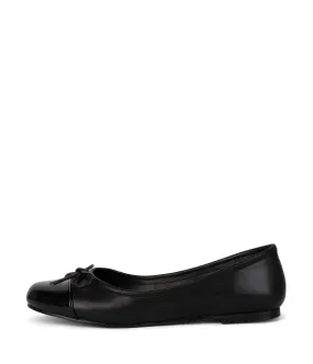 Stretchable Seamless Comfort Mahon Flat in Black from Matt & Nat