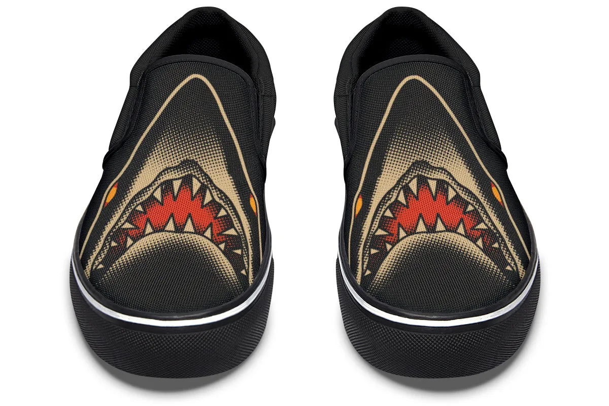 Body Align Winter Chill Traditional Shark Slip On Shoes