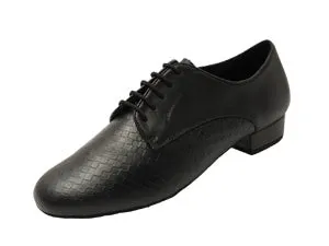 Raphael -- Men's Standard Ballroom Oxford -- Black Quality