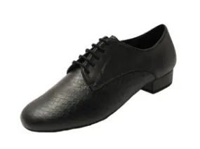 Raphael -- Men's Standard Ballroom Oxford -- Black Quality