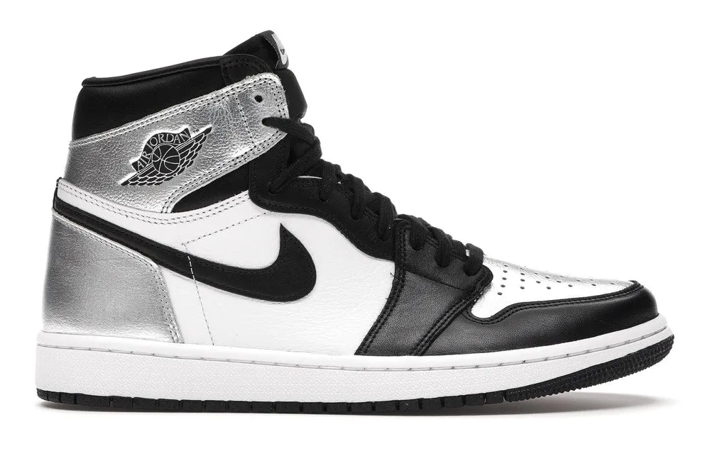 Cushioned Base Busy Professionals Jordan 1 Retro High Silver Toe (W)