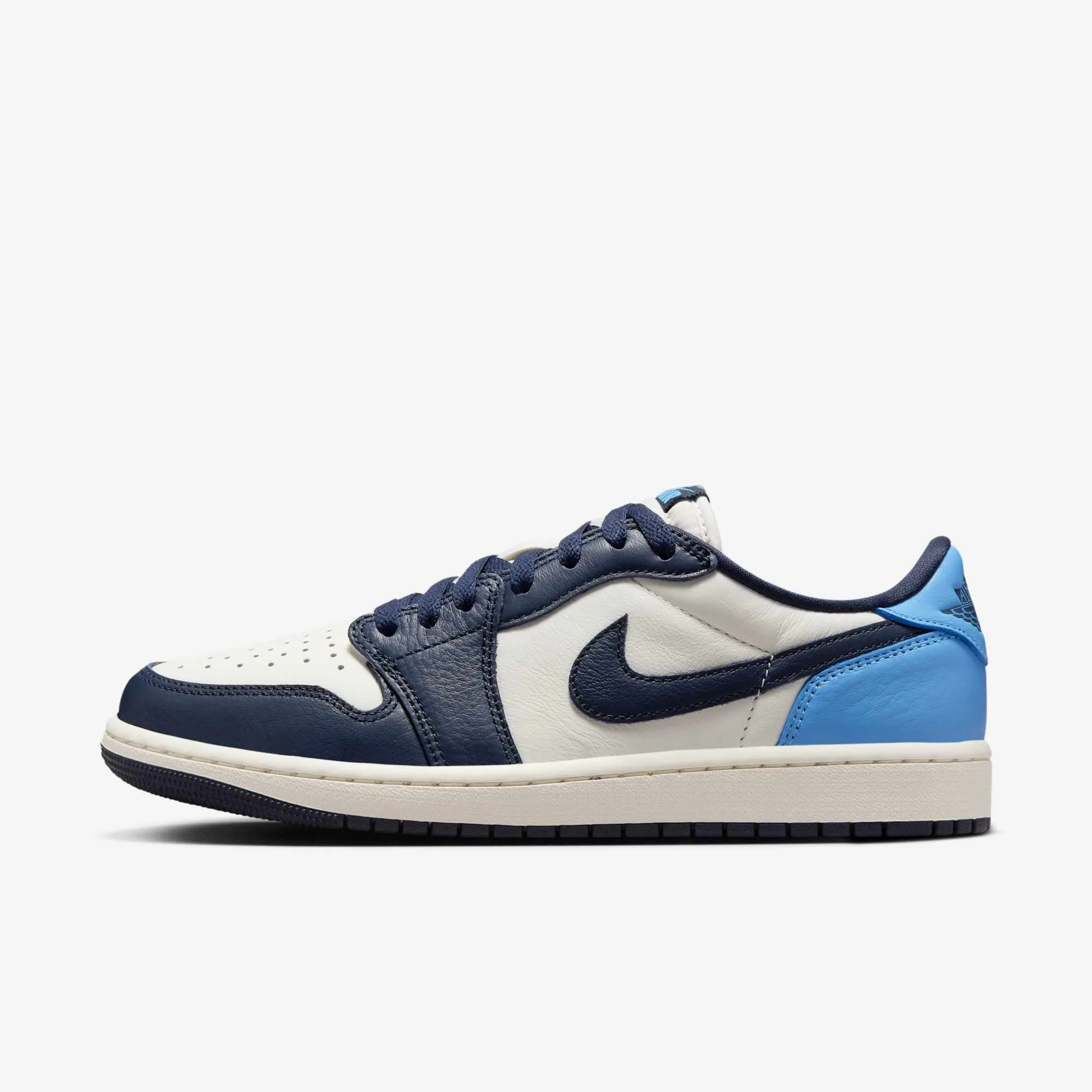 Anti Slip Heel (Men's) Air Jordan 1 Low Retro OG 'UNC / Obsidian' (2025) CZ0790-400