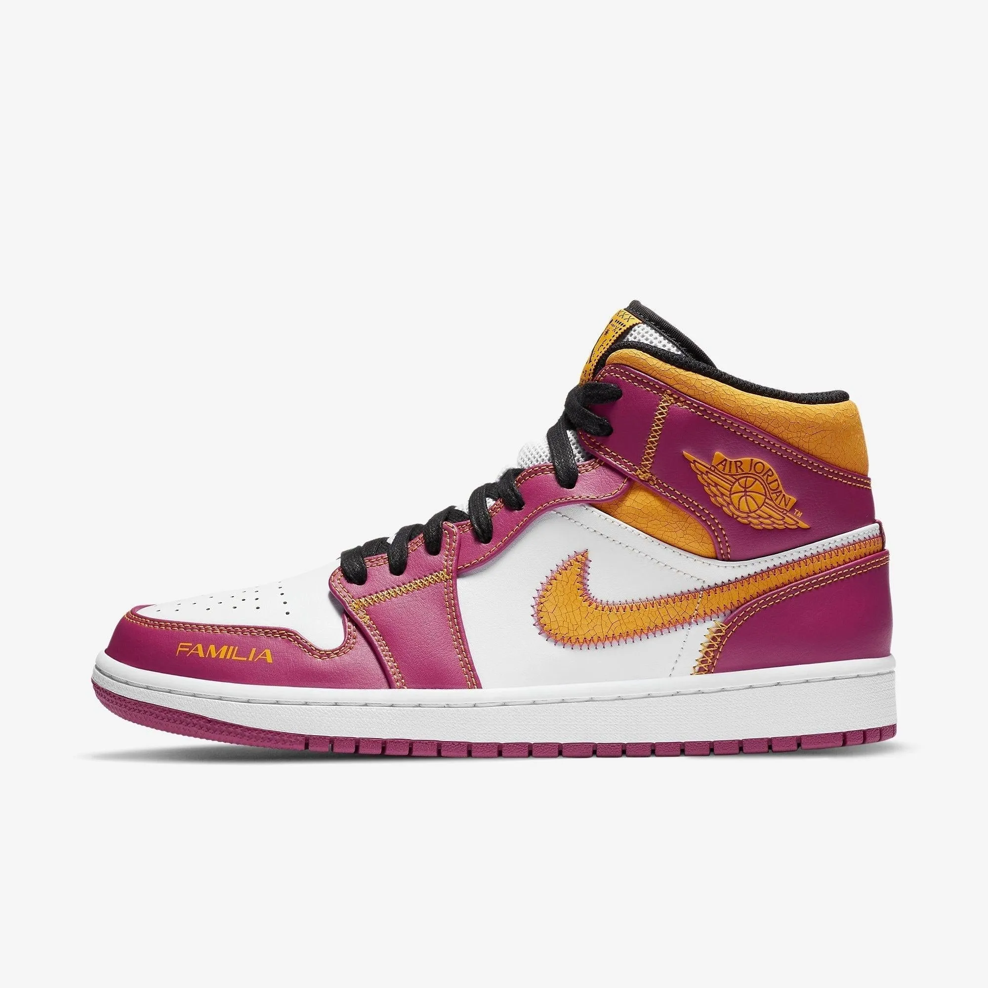 Flexible Outsole Flexure RubberHeel (Men's) Air Jordan 1 Mid DOD 'Dia de Los Muertos' (2020) DC0350-100