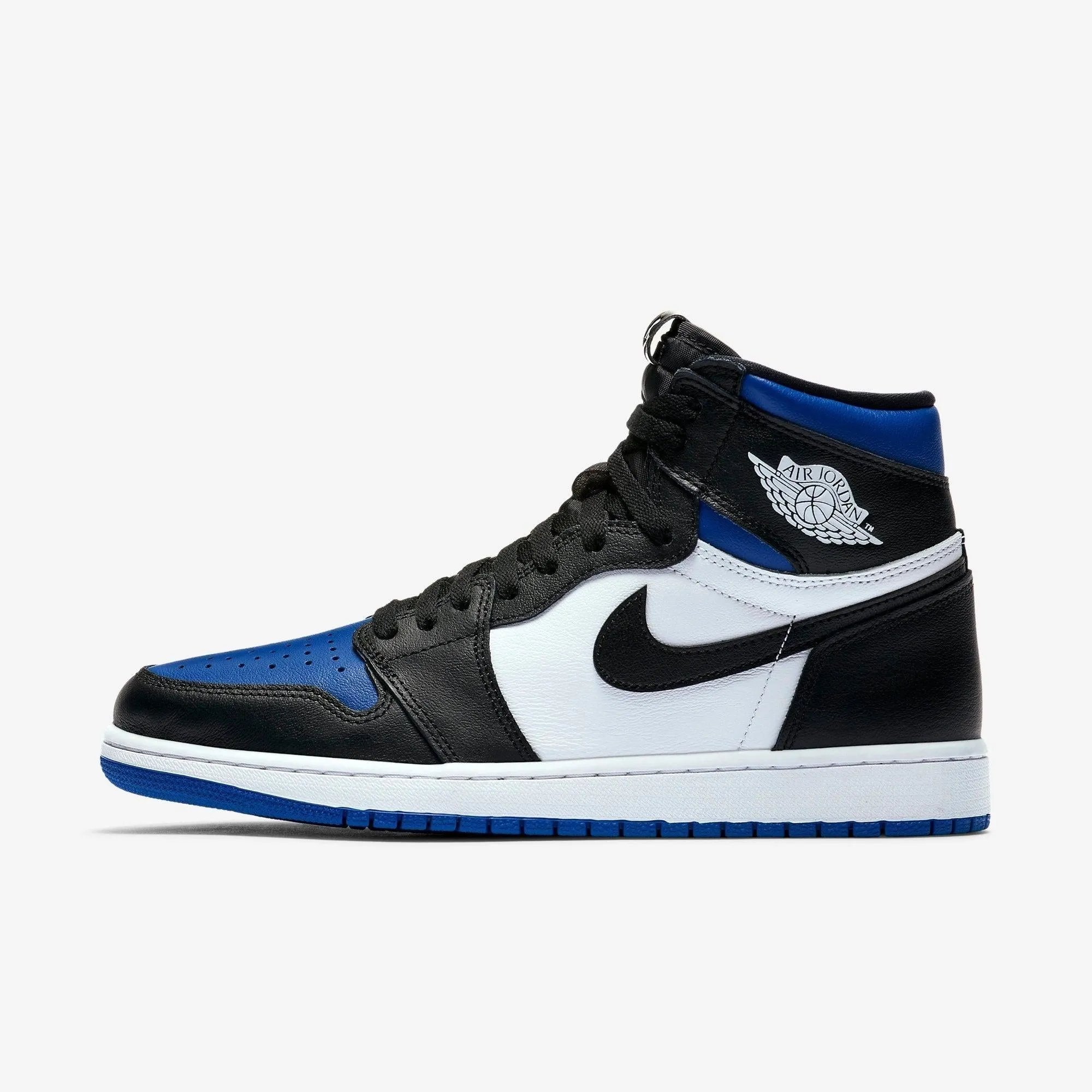 (Men's) Air Jordan 1 Retro High OG 'Royal Toe' (2020) 555088-041 Sportswear Choice Simple Outline