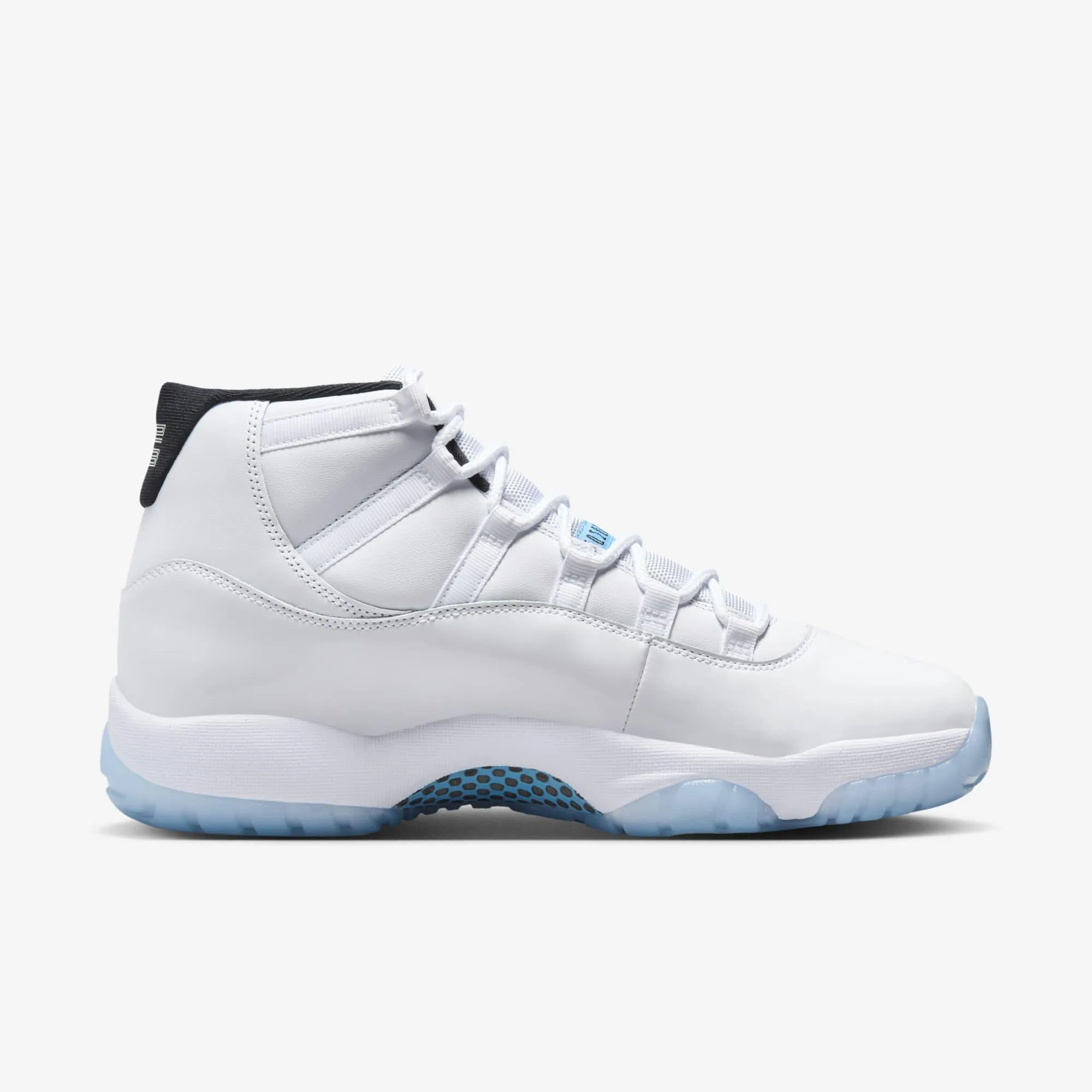 Jet Black (Men's) Air Jordan 11 Retro 'Legend Blue / Columbia' (2024) CT8012-104 Auxetic Material Construction