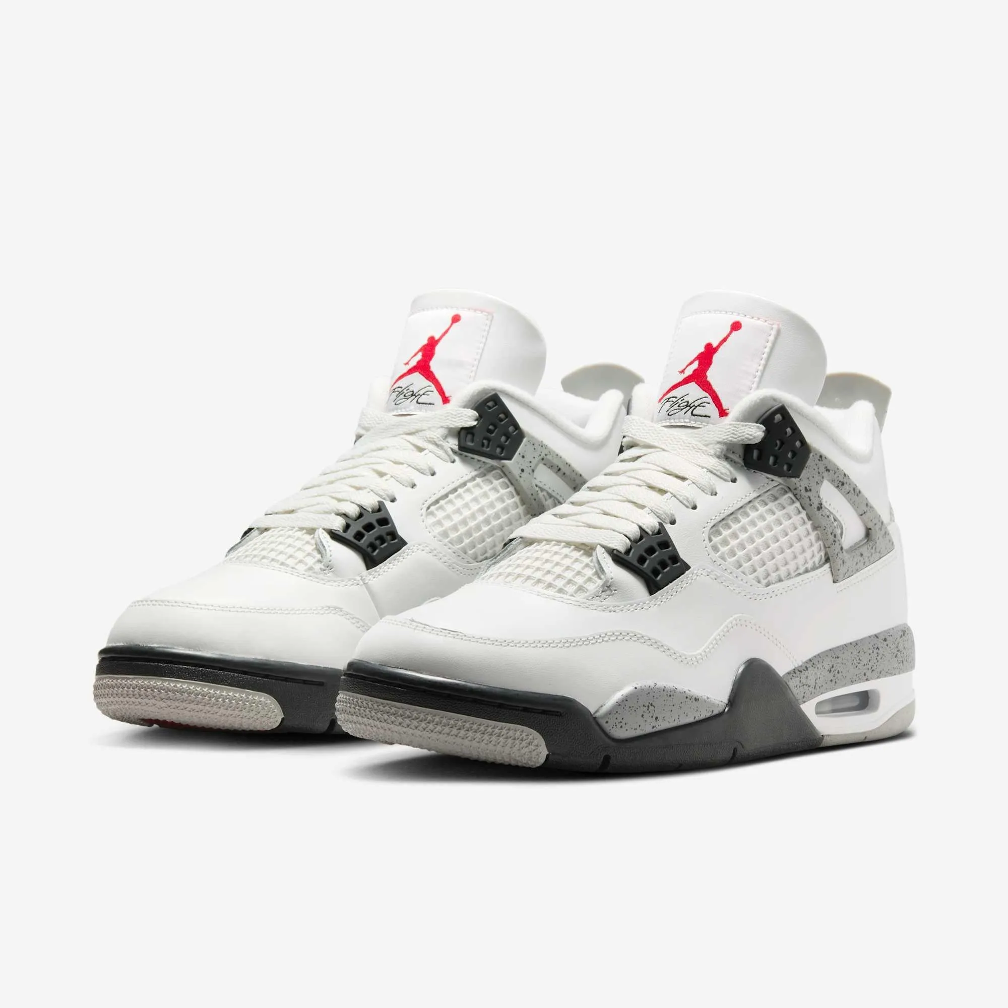 Fresh Ride (Men's) Air Jordan 4 Retro 'Reimagined White Cement' (2025) FV5029-100 Breath Option