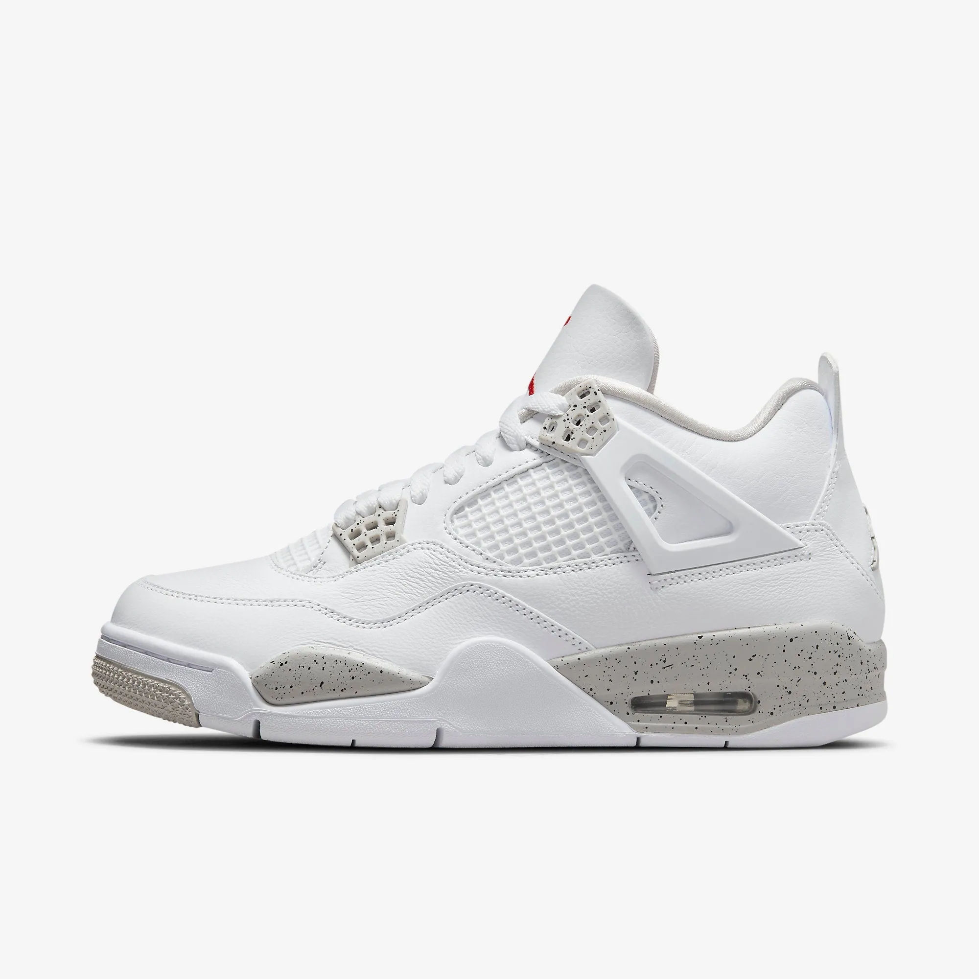 Durable Upper Material Secure fit (Men's) Air Jordan 4 Retro 'White Oreo' (2021) CT8527-100