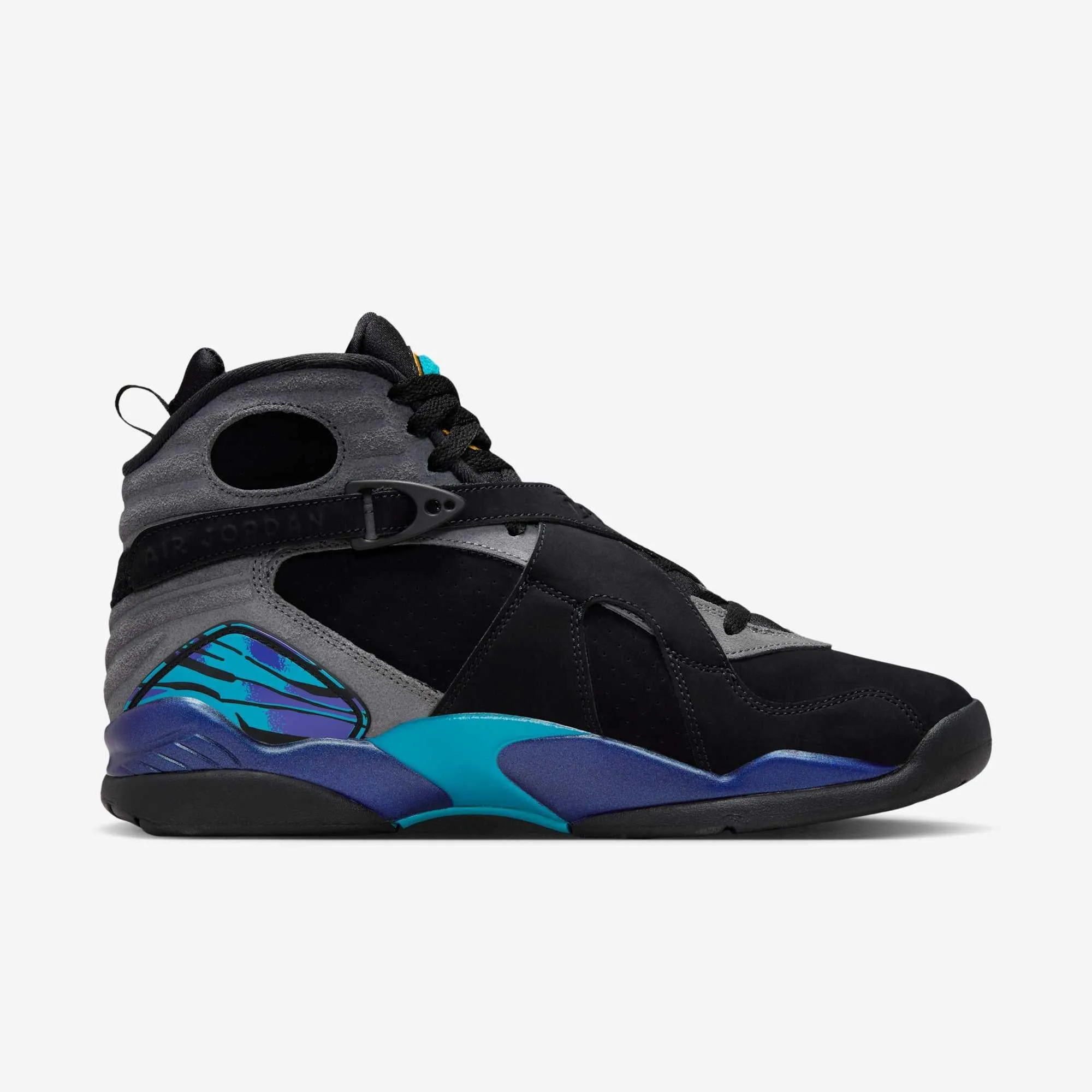 Elastic Sides (Men's) Air Jordan 8 Retro 'Aqua' (2025) 305381-006 Supportive Comfort Modern Edge