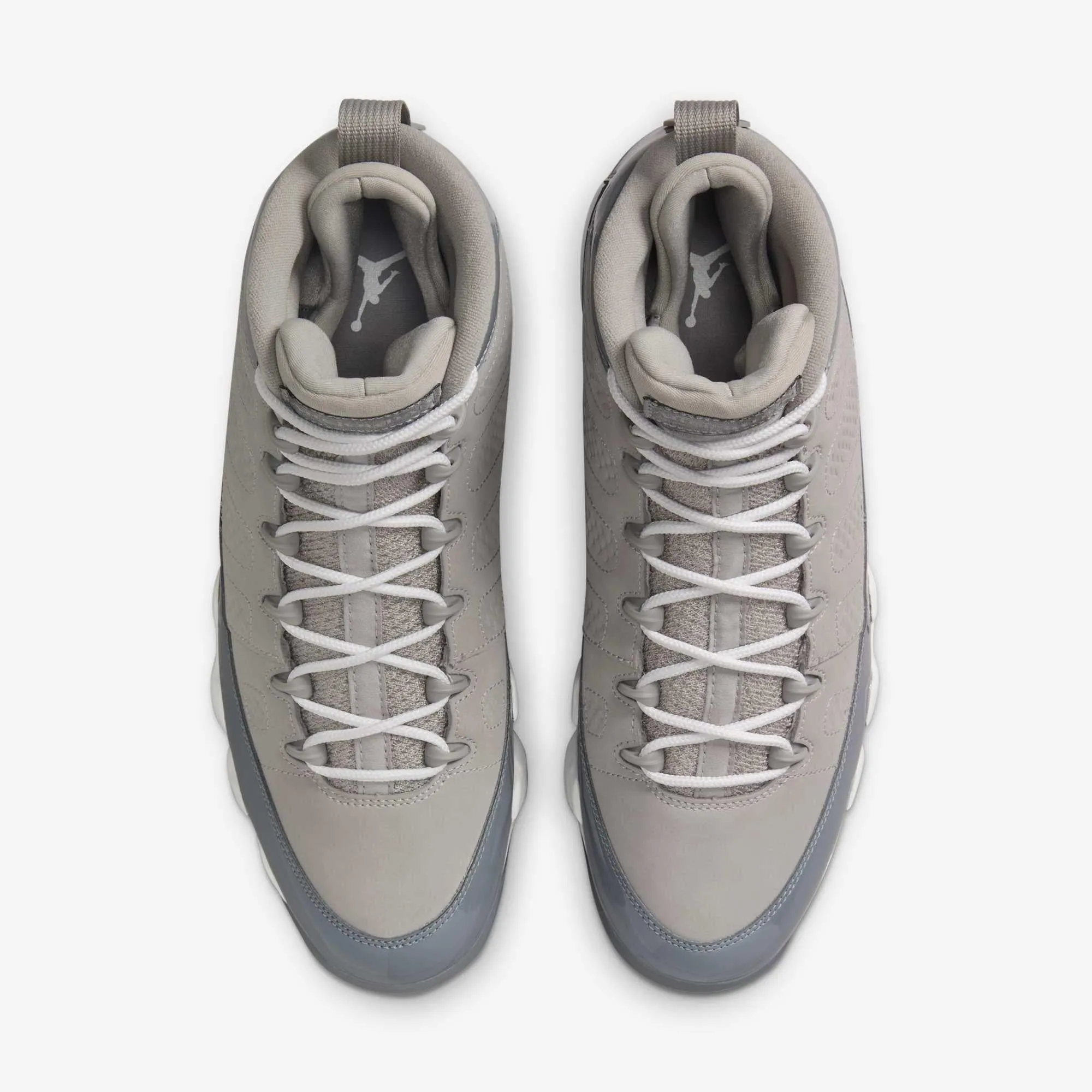 Glossy Finish Lace Secure (Men's) Air Jordan 9 Retro 'Cool Grey' (2025) HV4794-011