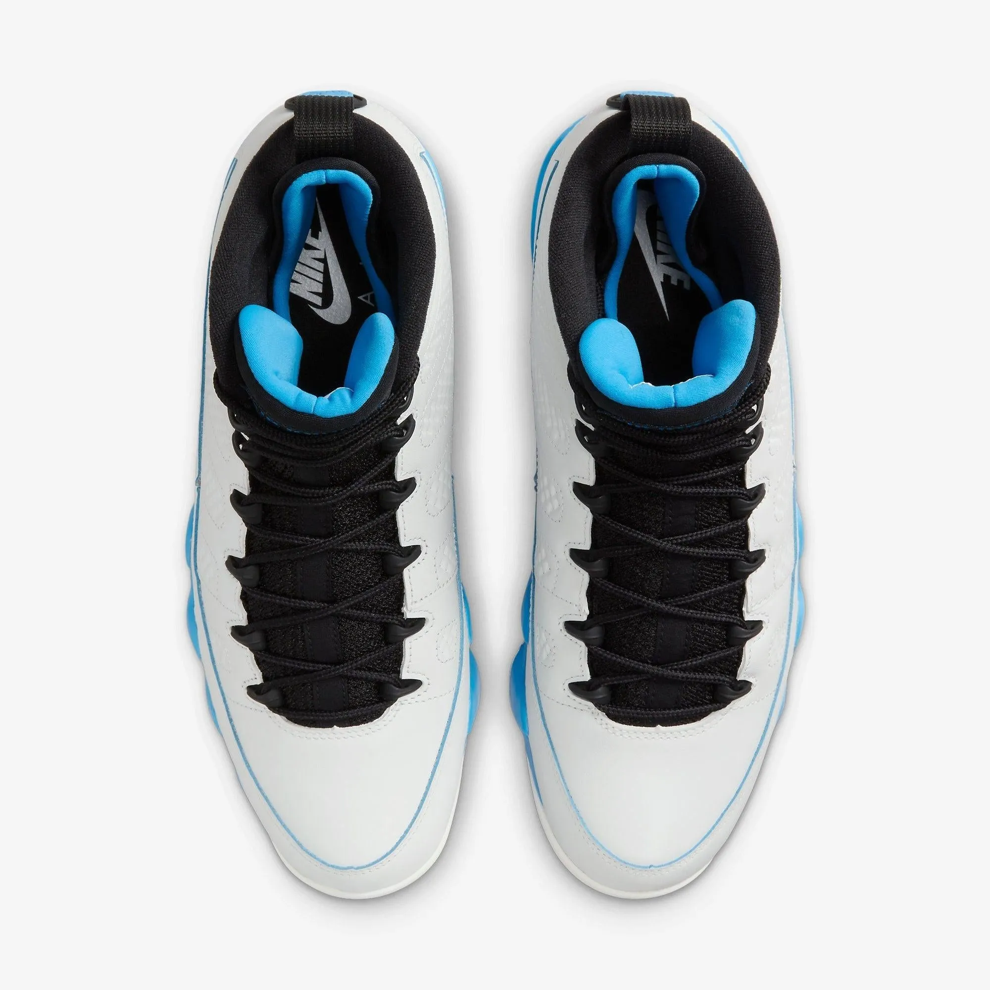 AdjustableClosure (Men's) Air Jordan 9 Retro 'Powder Blue / UNC' (2024) FQ8992-101 Fast Entry