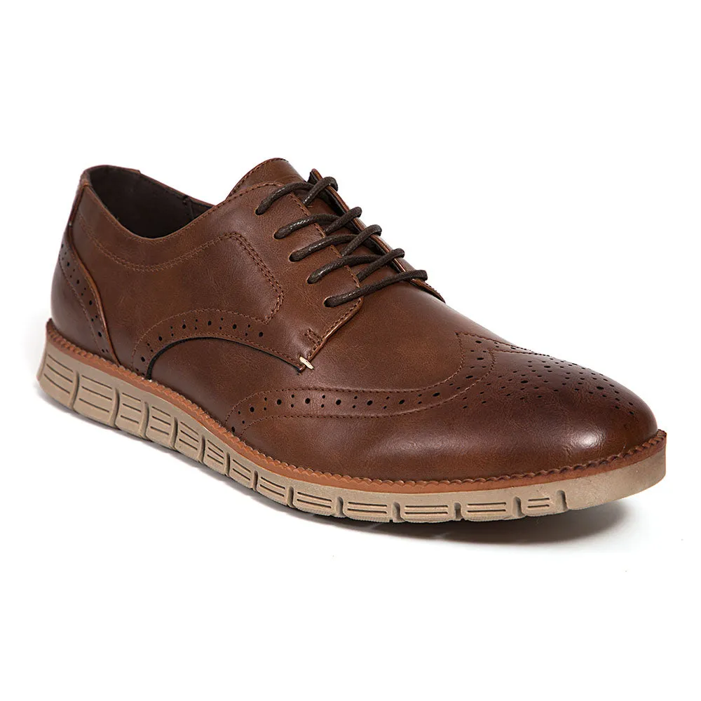 Tailored Silhouette Formal Setting Stylish Business Footwear Men's Corvallis in Brown