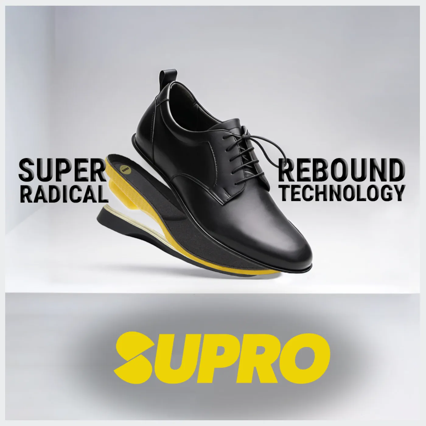 Men's Lisbon in Black - NEW SUPRO Core Support