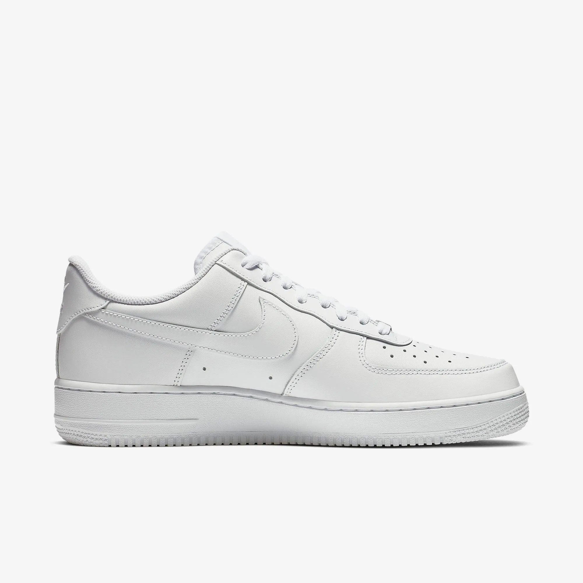 (Men's) Nike Air Force 1 Low '07 'Triple White' (2020) CW2288-111 Abrasion Resistant Fabric Layered Midsole Construction Slip Assist