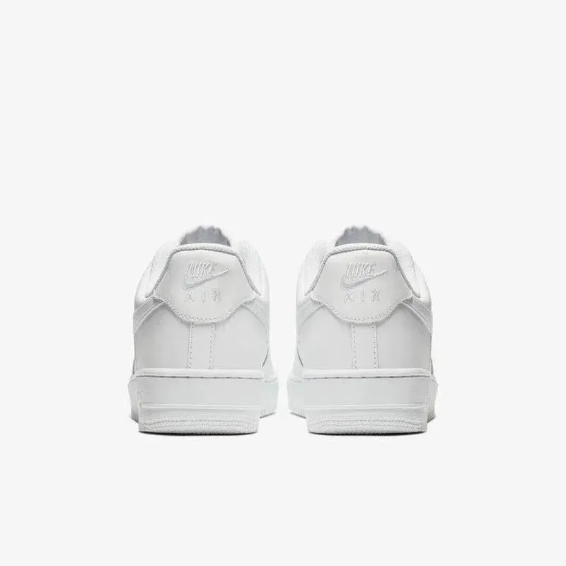 (Men's) Nike Air Force 1 Low '07 'Triple White' (2020) CW2288-111 Abrasion Resistant Fabric Ankle Collarbrace