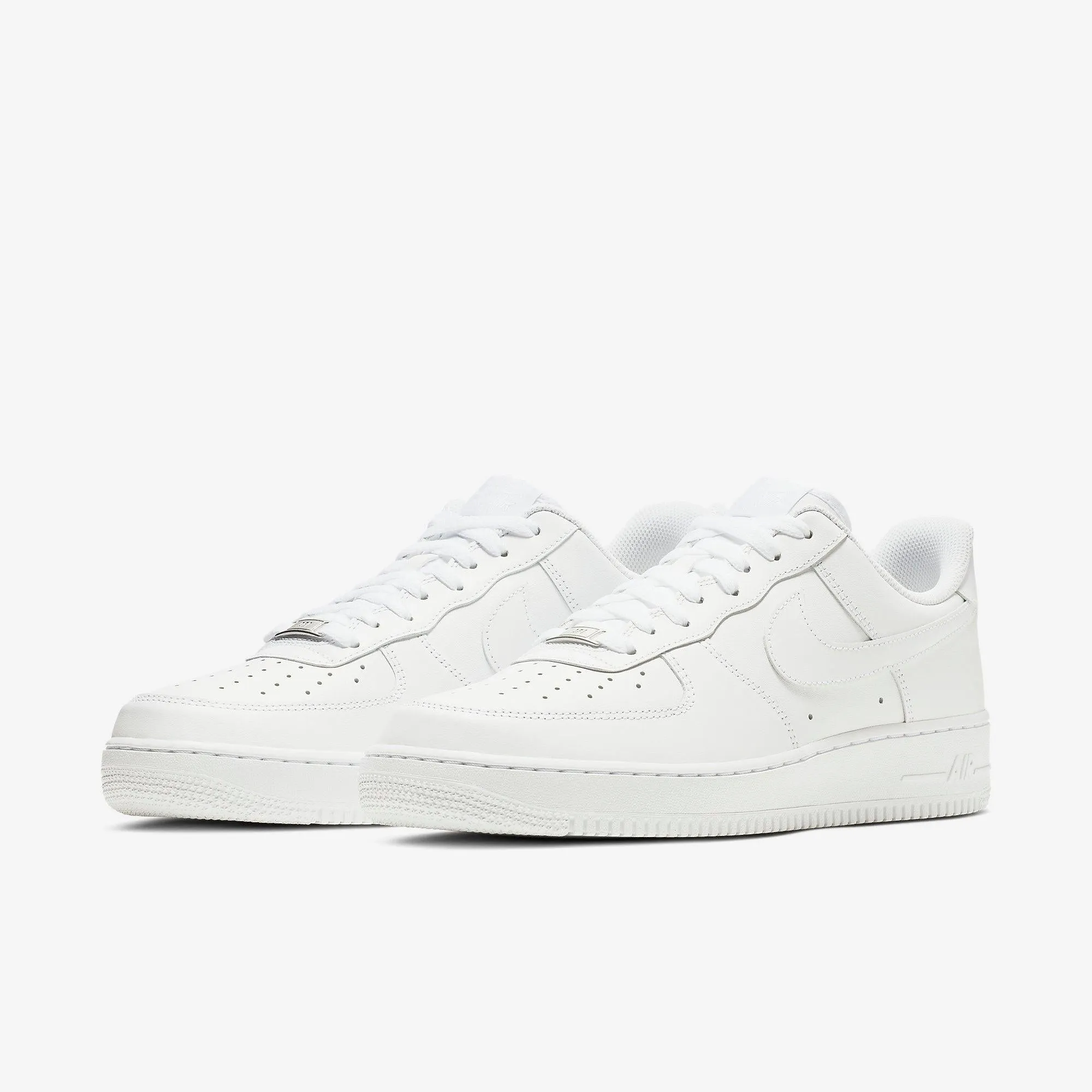 (Men's) Nike Air Force 1 Low '07 'Triple White' (2020) CW2288-111 Light-Frame Breath Fresh