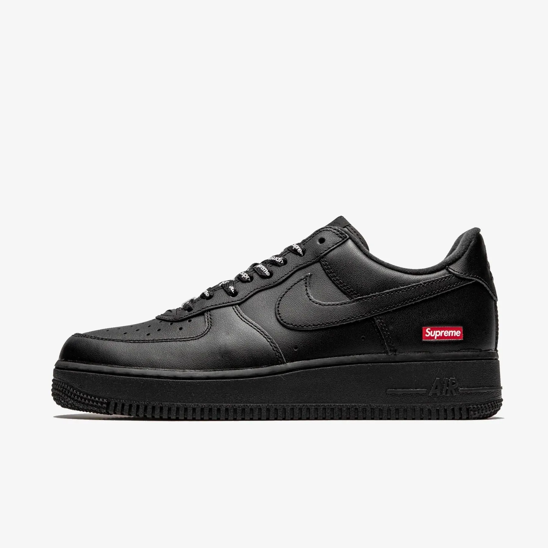 (Men's) Nike Air Force 1 Low SP x Supreme 'Box Logo' Black (2020) CU9225-001 All-Season Wear