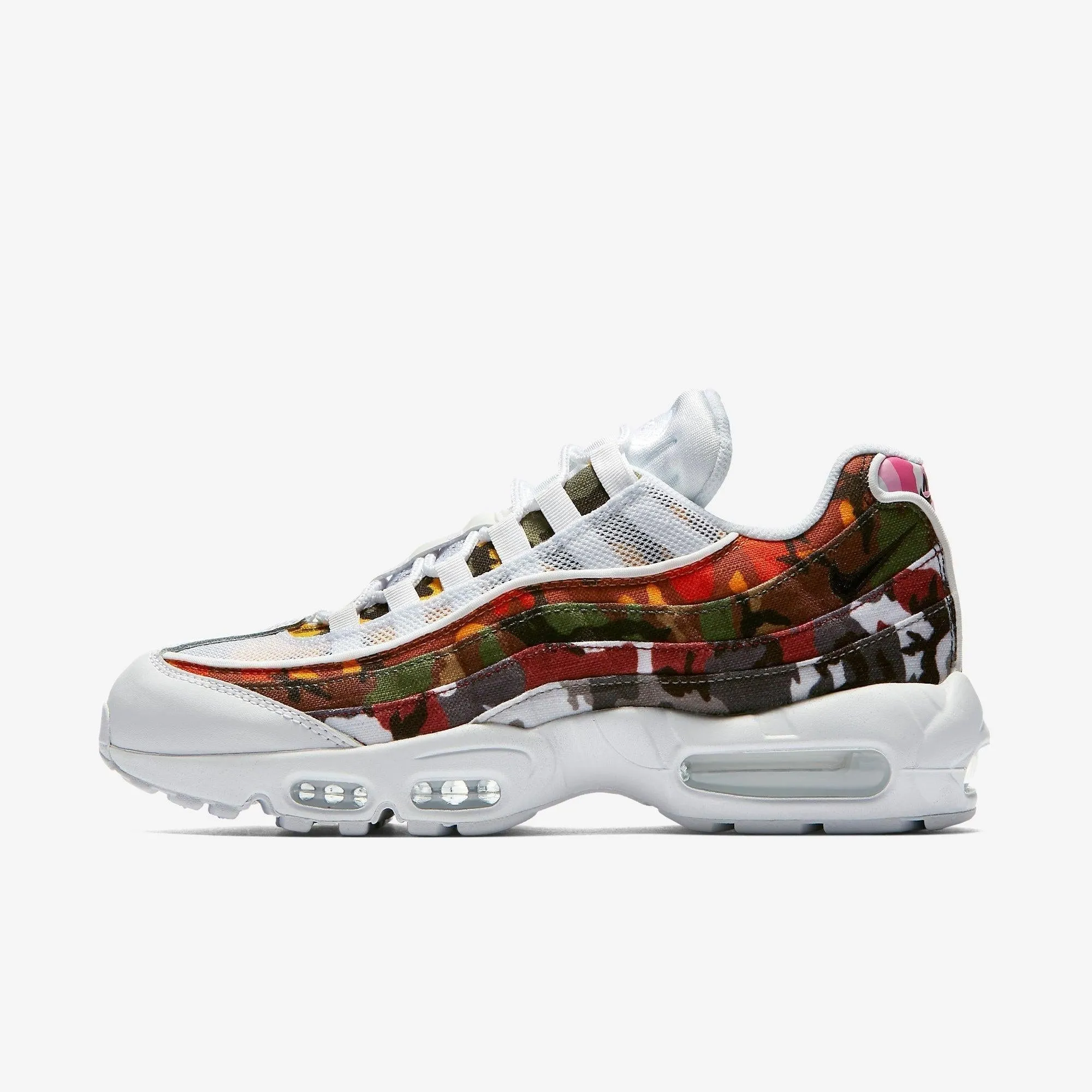 Stretch Gusset (Men's) Nike Air Max 95 ERDL Party 'White Camo' (2018) AR4473-100