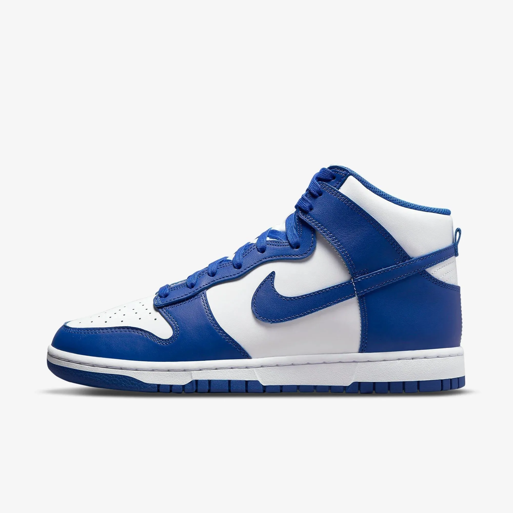 (Men's) Nike Dunk High Retro 'Kentucky / Game Royal' (2021) DD1399-102 Weekend Moves Trail Ready