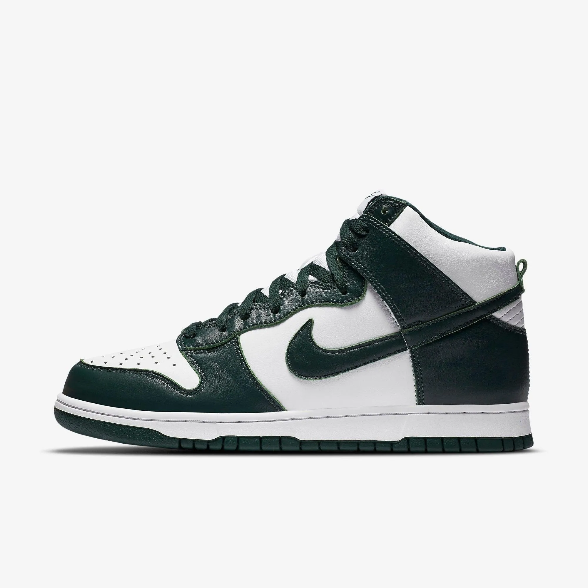 (Men's) Nike Dunk High SP 'Michigan State Spartans' (2020) CZ8149-100 Active Feet