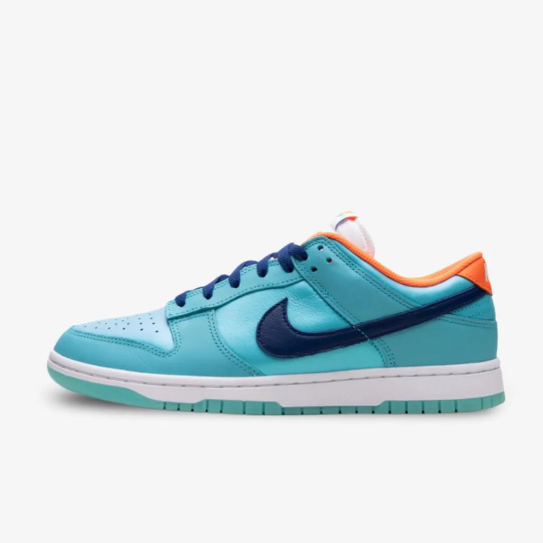 (Men's) Nike Dunk Low SE 'Baltic Blue / Total Orange' (2024) HQ1538-416 Weekend Pick Anti microbial