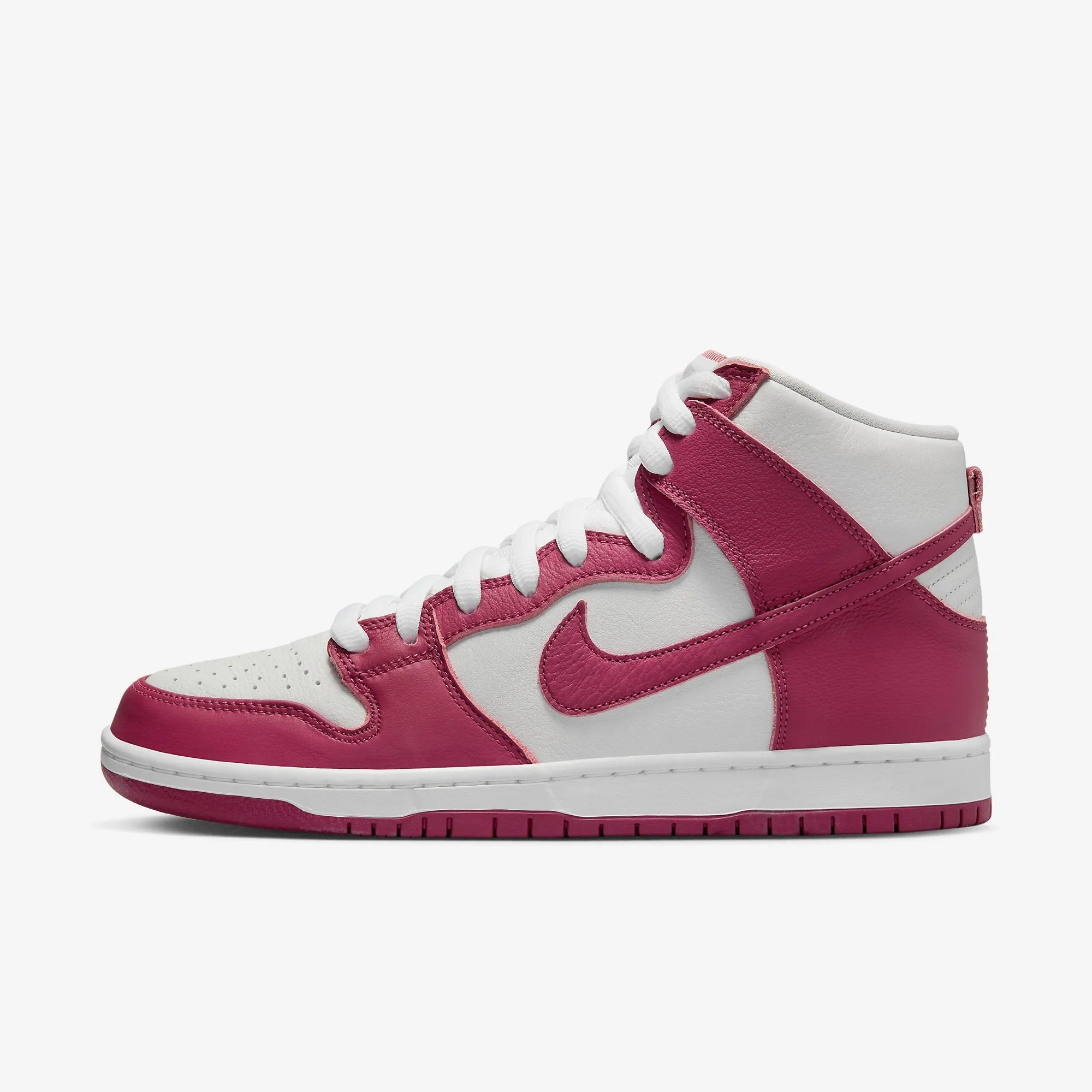 (Men's) Nike SB Dunk High Pro ISO 'Sweet Beet' (2022) DQ4485-600 Heel lockdown Memory Foam Lining