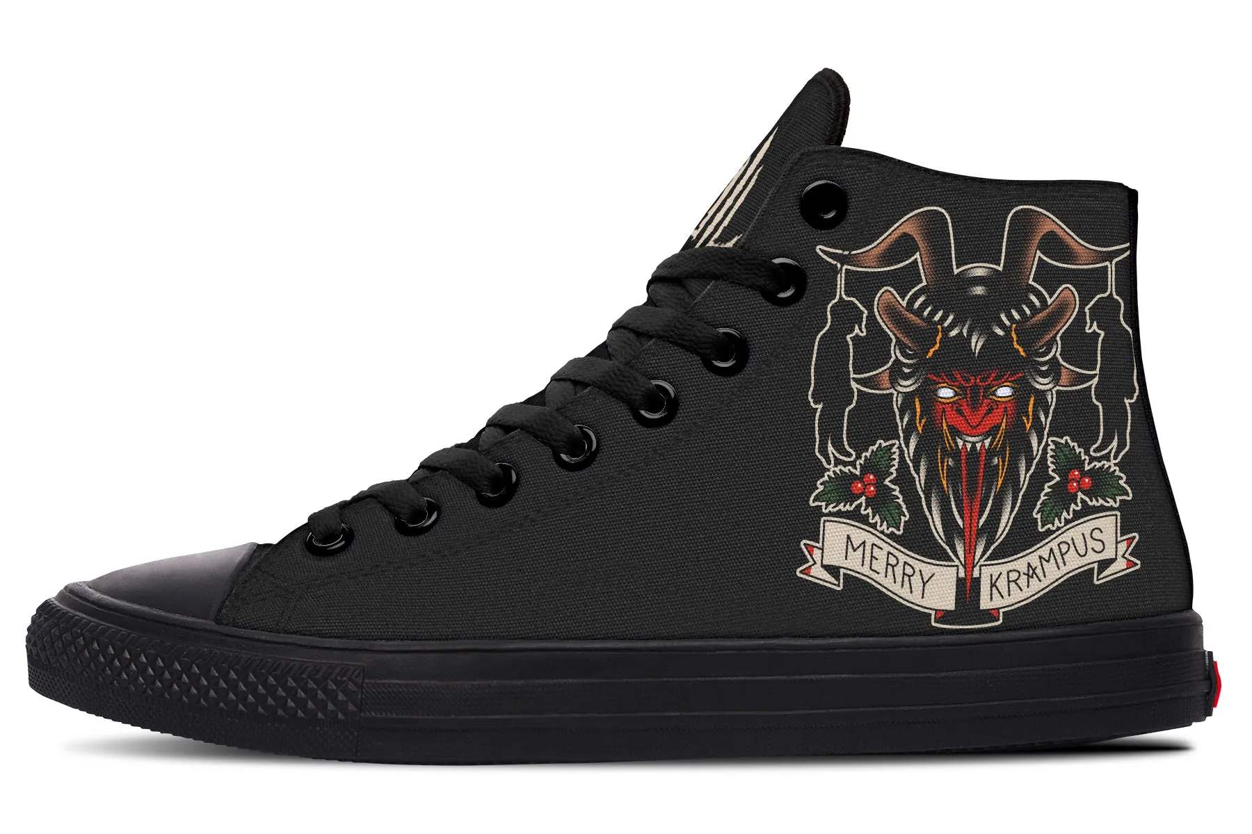 Slip Safe Merry Krampus High Tops