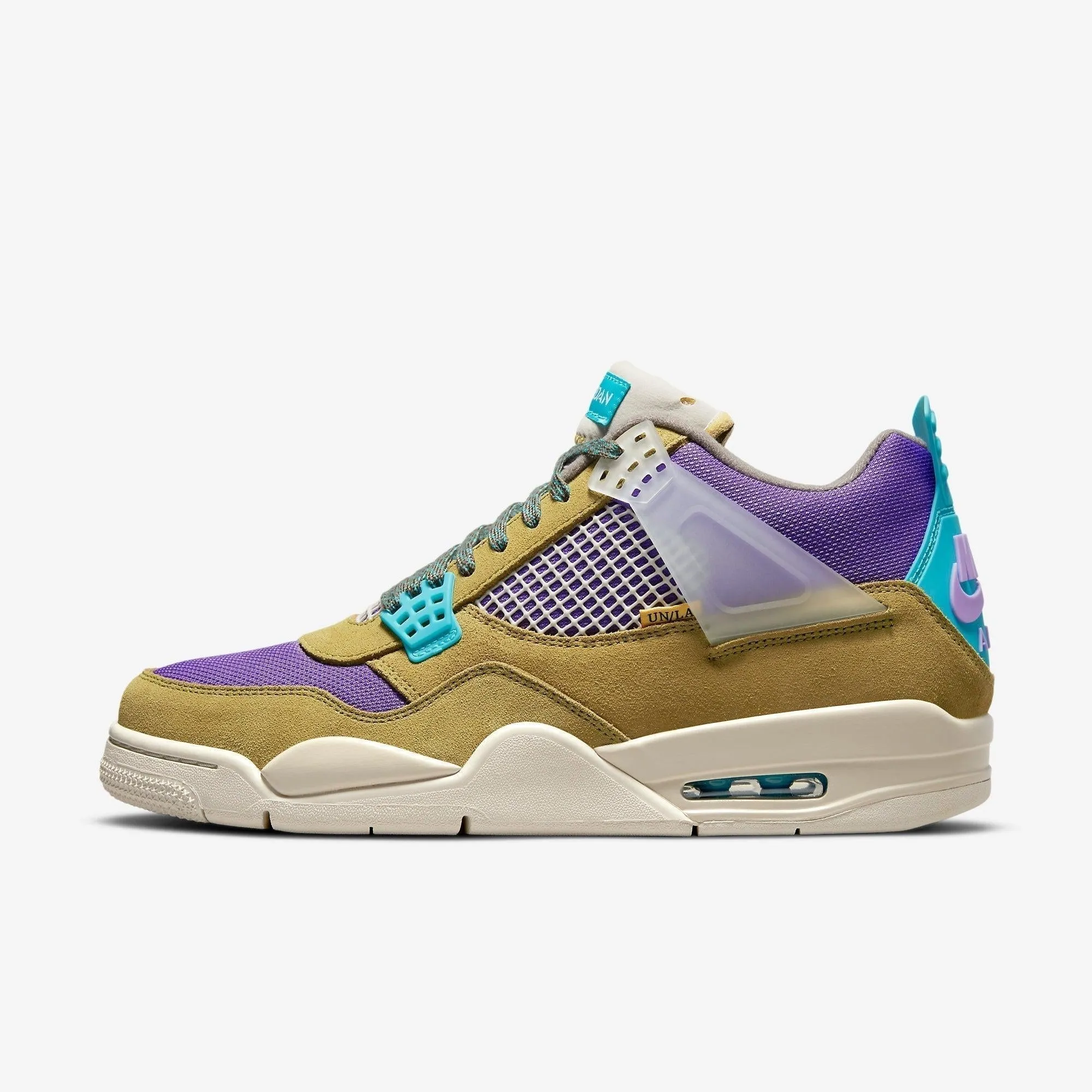 Stitch Free Construction (Men's) Air Jordan 4 Retro SP x Union LA 'Desert Moss' (2021) DJ5718-300
