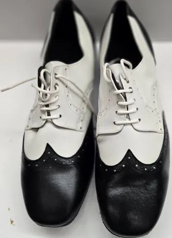 Business Mode Roberto ?C Men's Standard Ballroom Oxford -- Black/White