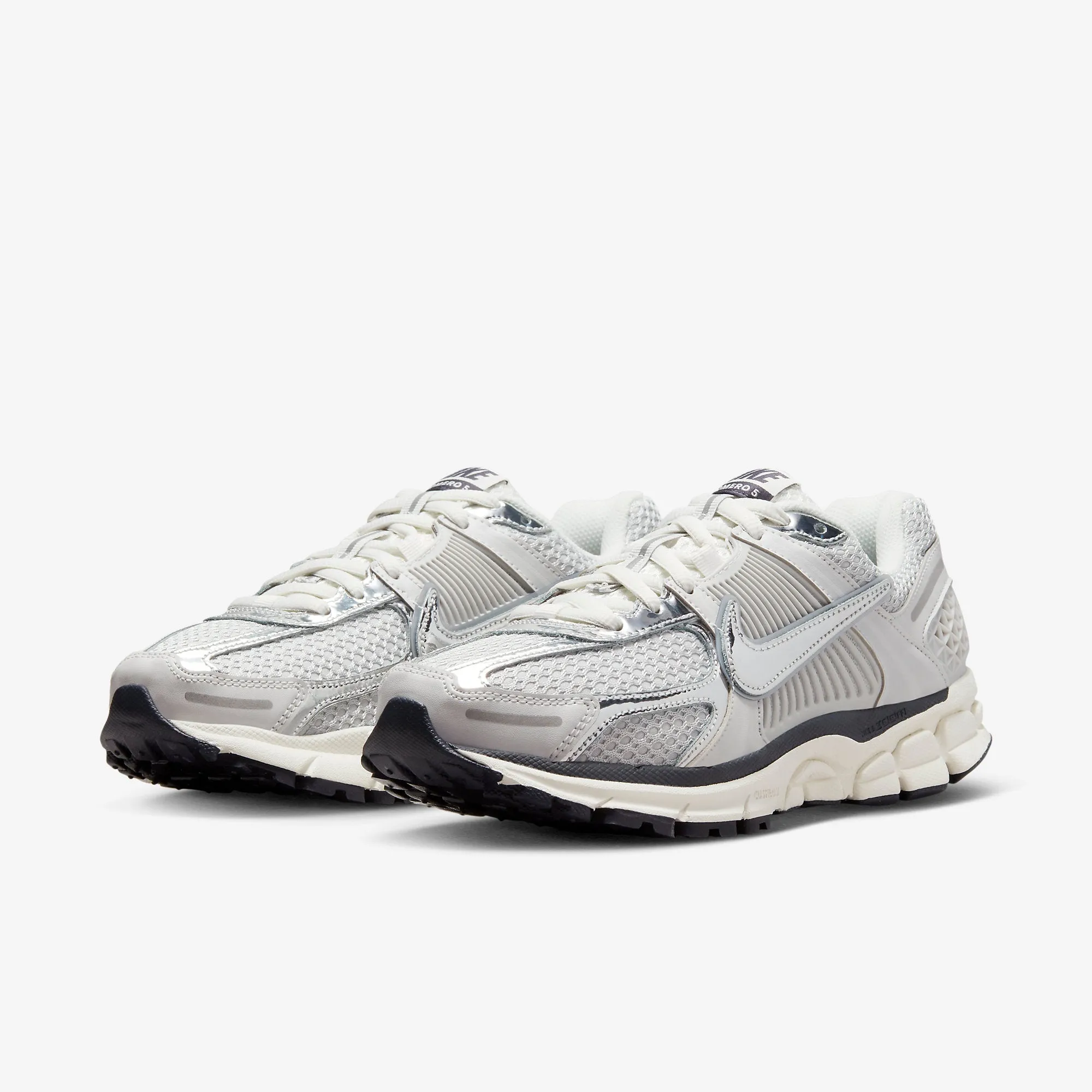 Impact Diffusion Platform (Women's) Nike Zoom Vomero 5 'Photon Dust / Metallic Silver' (2023) FD0884-025 Zip   Up