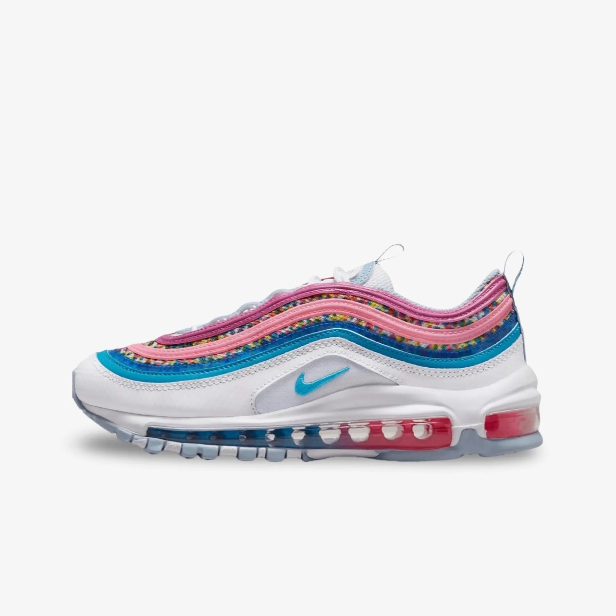 Ultra Light Frame Flexible Ride (GS) Nike Air Max 97 SE 'Bright Colors' (2023) DV7550-100